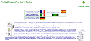 Free Energy web site